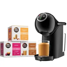 Kit Cafeteira Dolce Gusto Genio S Plus Preta + 30 cápsulas