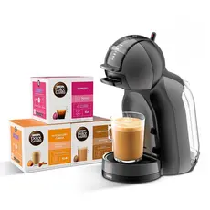 KIT CAFETEIRA NESCAFÉ DOLCE GUSTO MINI ME PRETA 220V + 30 CÁPSULAS