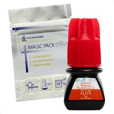 Cola para Extensão de Cílios Elite HS10 3ml Adesivo Preto para Lash Designer Pro