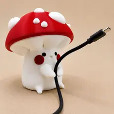Cogumelo organizador de fios, Porta Cabos USB Organizador de Mesa Porta Trecos Cartão de Memória Decorativo