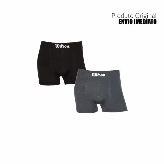 Kit 2 cuecas boxer marca Wilson Microfibra Originais