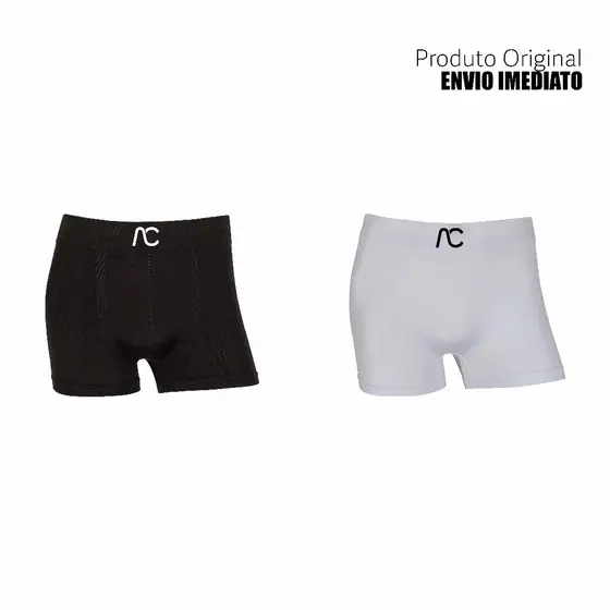 Kit 2 cuecas boxer marca AC & Co Microfibra Originais