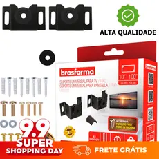 Suporte p/ Televisão Tv Monitor Led Lcd Universal 10 18 22 32 40 50 55 60 65 70 pol. Alta Qualidade