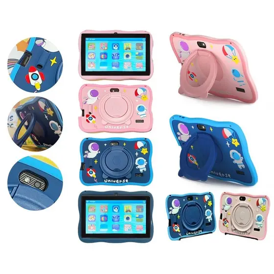 Tablet Infantil Kids 7 Polegada com wifi bluetooth Android Super Resistente Smart fang