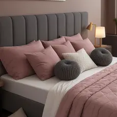 Cabeceira Modular Adesiva Estofada 45x20cm em Tecido Suede Premium !!!ENVIO IMEDIATO!!!