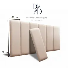Cabeceira de Cama Box Completa 60X20 - Para Cama de Solteiro Casal Queen e King - ENVIO IMEDIATO!!!