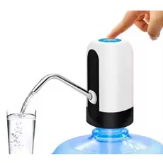 Bomba Elétrica Recarregável para Galão de Água USB, Automática, Portátil e Fácil de Usar, Dispenser