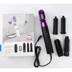 Modelador de Cabelo 5 em 1 110V com Ar Quente Escova Secadora Profissional fang