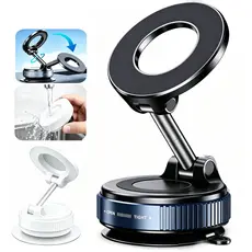 Suporte Magnético Forte Para Telefone Carro 360 ° Design Dobrável Vácuo Ajustável/Mesa/Uso Universal
