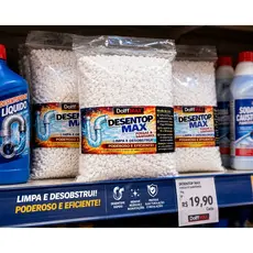 Desentupidor de Vaso Pia Caixa de Gordura Cozinha Ação Imediata
