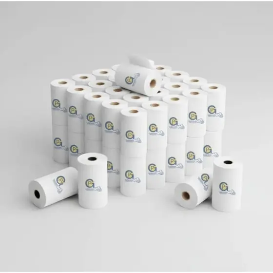 Bobina Térmica 80x40 para Cupom Fiscal – Caixa com 30 Rolos Branca / Impressões Nítidas e Durável