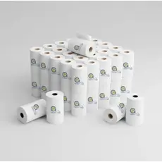 Bobina Térmica 80x40 para Cupom Fiscal – Caixa com 30 Rolos Branca / Impressões Nítidas e Durável