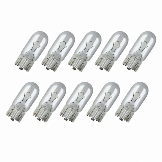 Lâmpada Pingão 12V 5W W5W T10 caixa com 10 unidades carro