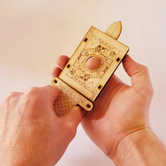Brinquedo Espada Mágica Truque Ilusão Divertido Satisfatório