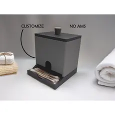 Dispensador de Cotonetes Moderno  | Organizador de Banheiro