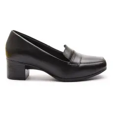 Sapato Baixo Feminino Couro Confortável Trabalho Clássico Dacs Original Promoção