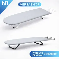 Mesa Tábua de Passar Compacta Dobrável Portátil para Mesa Cama Apartamento Pequeno