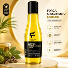 Oleo para Cabelo Ricino Mamona 130ml Fashion Cosméticos