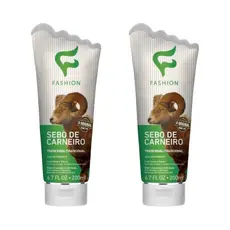 Sebo De Carneiro Tradicional 200ml Kit Com 02 Unidades - Fashion Cosméticos