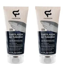 Cartilagem De Tubarão Kit Com 02 Unidades 200ml - Fashion Cosméticos