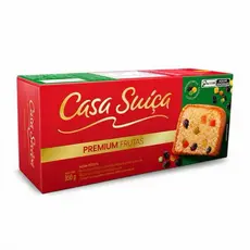 Bolo Casa Suíça Frutas  Cristalizadas Premium 350 Gr