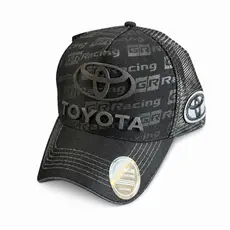 Boné Toyota Camuflado Aba Curva Tela Snapback Regulável Masculino Premium