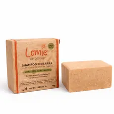 Shampoo em Barra Hipoalergênico 75g Lomie Alergoshop