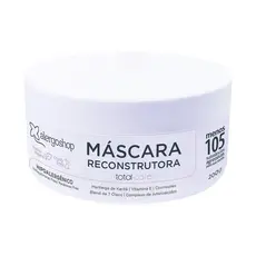 Máscara Capilar Reconstrutora Hipoalergênica 200g Total Care Alergoshop