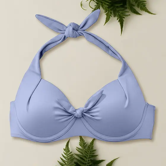 Biquíni Sustentação Com Bojo Meia Taça Sutiã Com Com Aro Reforçado A Moda Praia Verão Envio Imediato