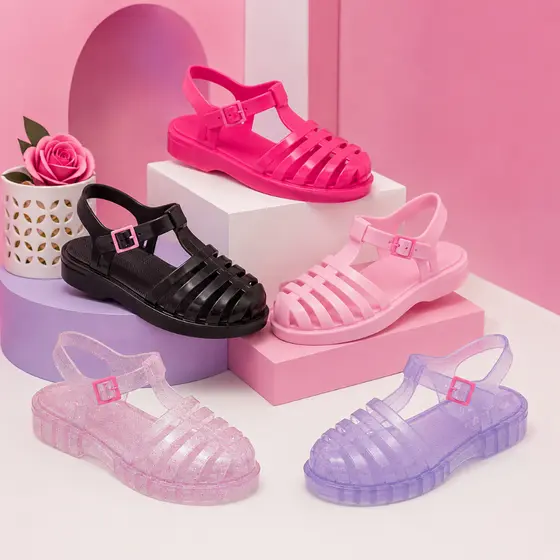 Sandália Feminina Papete Plastico Infantil Sandalinha Feminina Varias Cores.