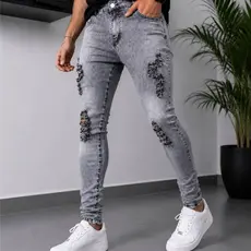 calça masculina jogador grafite