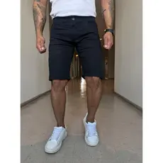 (Novos modelos)Bermuda masculinos preto lisa  Versátil, confortável e macio