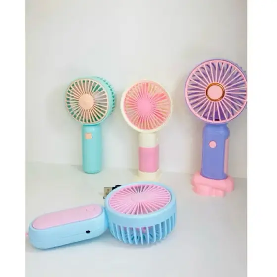 MINI VENTILADOR PORTÁTIL DE MÃO RECARREGAVEL USB