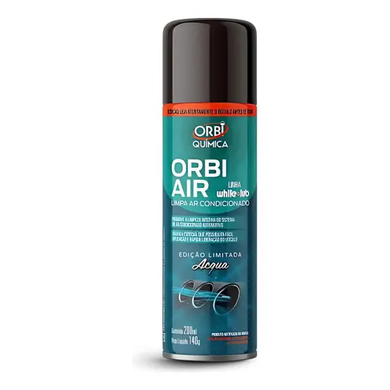 Limpa Ar Condicionado Automotivo Spray Higienização Orbi-air