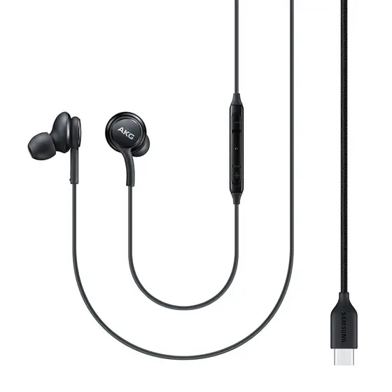 Fone Samsung AKG USB tipo-C com fio e controles