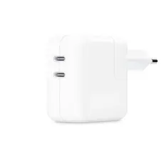 Carregador iPhone, iPad, MacBook, Apple Watch, Apple Vision, AirPods, Apple 35W - USB-C- Duas Portas 
