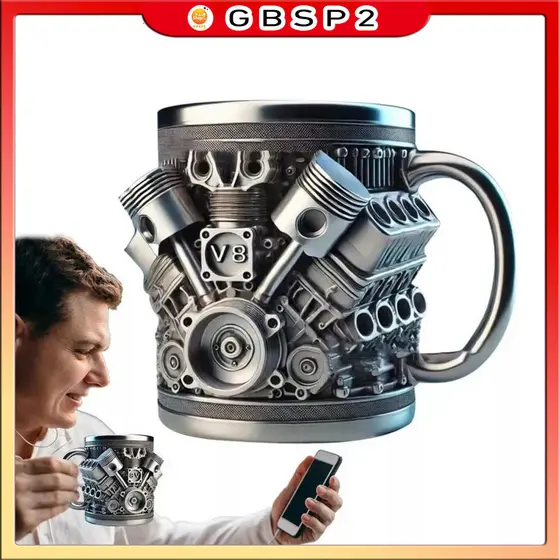 Caneca Criativa De Resina Inox Estilo Cerveja Café Presente Chopp Cerveja Divertida