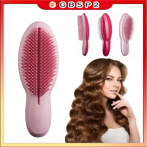 Escova Para Cabelo Acabamento Da De Sem Emaranhado Massagem  Adequada Todos Os Tipos De