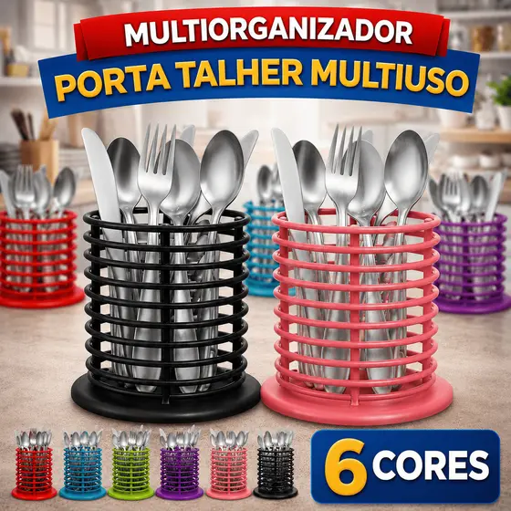Porta Talheres Separador De Facas e Garfos Resistente Multifuncional Excelente Qualidade Premium