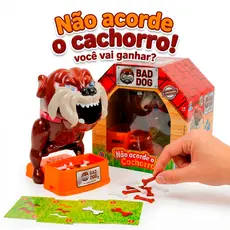 Jogo Bad Dog Nao Acorde O Cachorro Original Brinquedo Diversao Familia Infantil Educativo Polibrinq