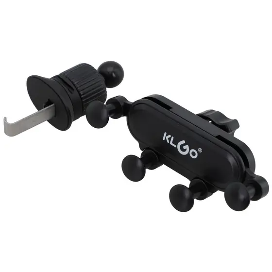 Suporte Celular Veicular Gravitacional PEI-PH31 Abertura Automática Saída Ar 360° ABS Inox