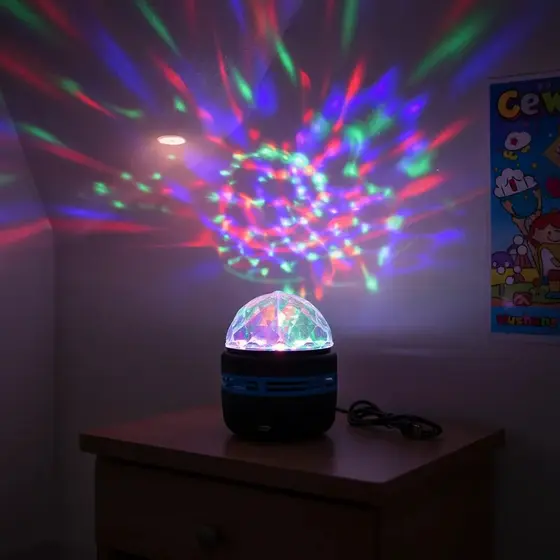 Globo De Luz Bola Maluca De Led Funções Q6