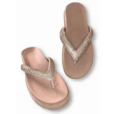 Papete Flatform Em V Sandália macia e confortável chinelo ortopédico