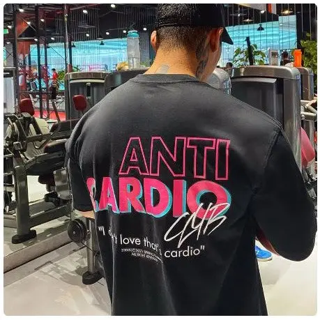 new Camisa Camiseta Básica  Camisa Not Cardio Maromba Academia Treino  Envio mesmo dia