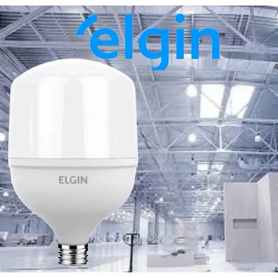 Lâmpadas Super Bulbo Alta Potência Led 50w 6500k - Elgin