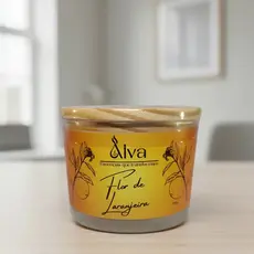 Vela Aromatica de Flor de Laranjeira (Premium) com 100 g