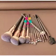 GGUAN KIT10/15 Pincéis De Superior Ferramentas de Maquiagem,Corretivo Cabelo Sintético Ferramenta De Beleza Femini