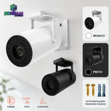 Suporte de Teto e Parede Compatível com Projetor Salange HY300 e Magcubic