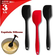 Espátula de Silicone Pão Duro Massa Bolo Utensílios Cozinha Restaurante Confeitaria Não Risca