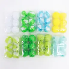 Bola de limpeza para máquinas de lavar roupa de tambor, bola de lavagem de tamanho médio, removedor de fiapos anti-emara